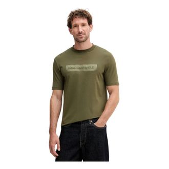 Karl Lagerfeld Hombre, Camisetas, Verde, Talla: S