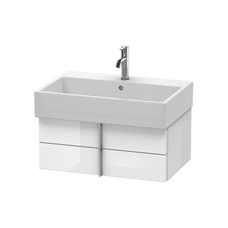 Duravit Duravit Vero Air Mueble De Pared 68,4 X 43,1 Cm, 2 Cajones, Para Vero Air 235070, Color (frente/cuerpo): Roble Oscuro Cepillado Chapa De Madera Aut&eacute;nt