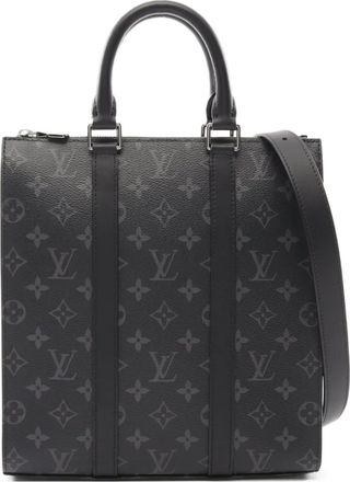 Louis Vuitton Borsa a mano Eclipse Sac Plat con monogramma 2021 - Nero
