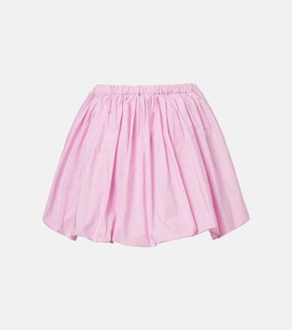 Patou Gathered miniskirt