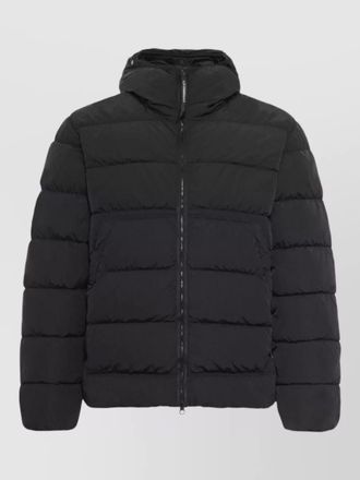 C.P. Company hooded down jacket goggle detail