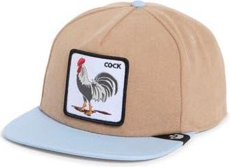 Goorin Brothers Free Range Patch Trucker Hat in Tan at Nordstrom Rack