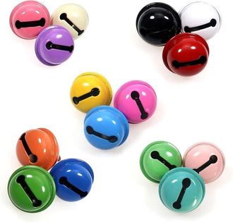 OEM Set Di 15 Piccole Campanelle Decorative In Metallo (colori Assortiti)