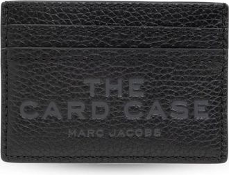 Marc Jacobs Kaarthouder - Dames - Portefeuilles - Zwart - ONE Size - Leer - Accessoires