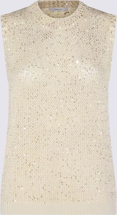 Golden Goose Sweaters Heritage White