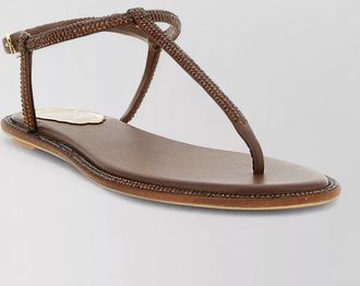 Rene Caovilla crystal-embellished satin sandals