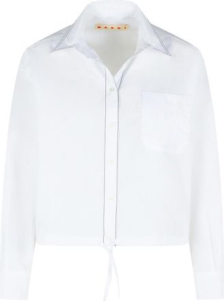 Marni White Cotton Shirt