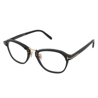 Tom Ford Blue Light Block Oval Mens Eyeglasses FT5727-D-B 001 53