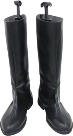 Generic Womens Anime Cosplay Boots for Lucifer Morningstar Fancy Stage Performance Props Shoes Custom Made Halloween Christma Comic Con (Black,10.5)