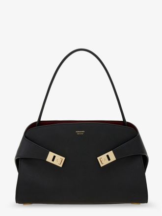 Ferragamo Borsa a spalla Hug Soft M in pelle - FERRAGAMO - gender_Woman