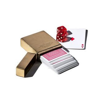 Puebco Brass playing card holder