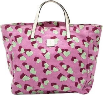 Gucci Pre-owned Tote Bags, female, Pink, Size: ONE SIZE Pre-owned Tote Bag