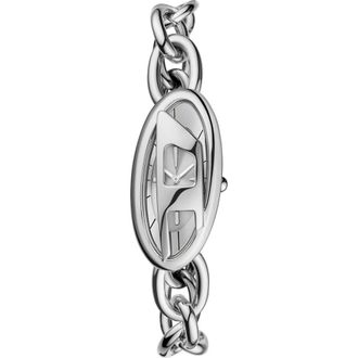 Diesel D-Era Oval Bracelet Watch, 39mm x 19mm in Silver at Nordstrom