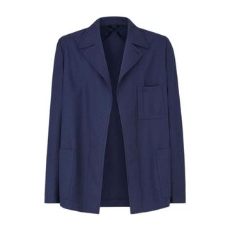 Fendi Hombre, Chaquetas, Azul, Talla: L