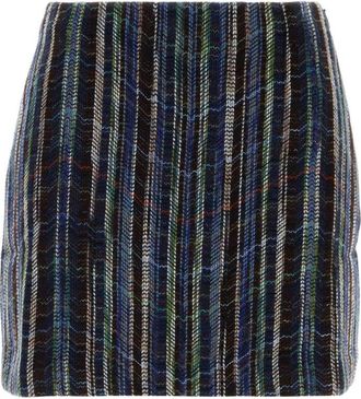 Missoni Multicolor Stripes Mini Skirt