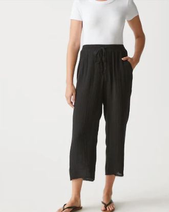 Michael Stars Ashton Mid Rise Crop Pant In Oxide