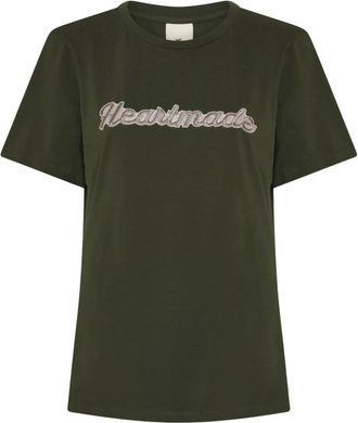 Julie Fagerholt - Heartmade T-Shirt - - Tops - Donna - Verde - M