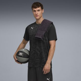 Puma Maglia da basket a maniche corte con grafica teamJAWS da uomo, Accessori, Nero, 3XL