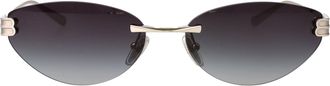 Balenciaga Rimless Sunglasses Bb0486 S 002