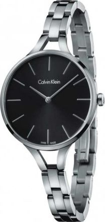 Calvin Klein Modern Quartz Horloge - Dames - Horloges - Grijs - ONE Size - Accessoires