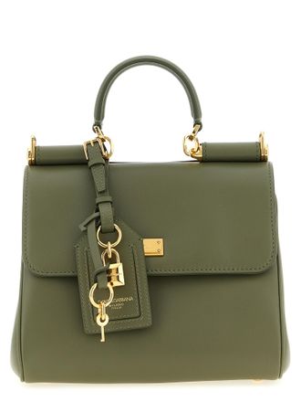 Dolce & Gabbana Bicolor Calfskin Womens Handbag