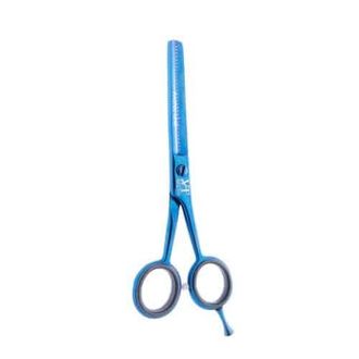 OEM Tijeras De Entresacar De Un Solo Filo, L&iacute;nea Pastel, 5,5 Azul