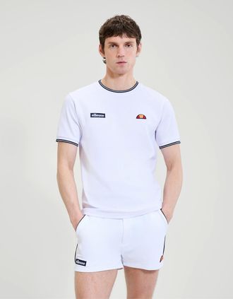 Ellesse Mens Belvider Tee - White - Size: 36