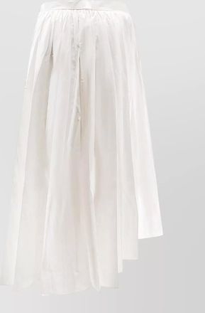 Self Portrait mini skirt asymmetric hem elastic waistband