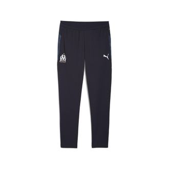 Puma Pantaloni da training Olympique de Marseille da uomo, Accessori, Blu, 3XL