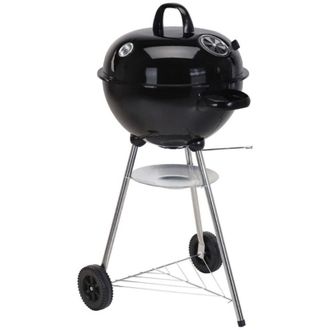 Progarden Barbacoa Esferica &Oslash; 47 X 90 Cm, Negra