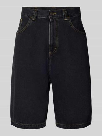 Carhartt Work in Progress Bermudas mit Eingrifftaschen Modell BRANDON in Black, Gr&ouml;&szlig;e XL