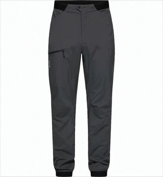 Haglöfs Minimalist Straight Pants With Zippered Pocket And Elastic Cuffs