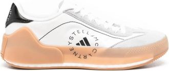 adidas by Stella McCartney Witte Shell Panel Sneakers - Dames - Fitnessschoenen - Veelkleurig - 37 1/2 EU - Fitness