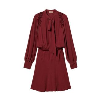 Twinset Donna, Abiti, Rosso, L, new