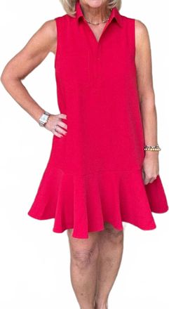 Entro Rory Dress In Red