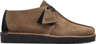 Clarks Clarks Desert Trek Suede Shoes in Dark Grey Standard Fit Size 8