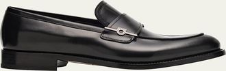 Ferragamo Mens Bridge Originali Penny Loafers