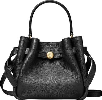 Tory Burch Tory Burch Bucket Bags - Romy Mini Bucket Bag - black - Bucket Bags for ladies