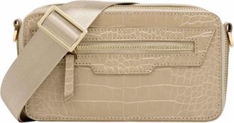 Ideal of sweden Womens Bobbi Camera Bag In Warm Beige Croco