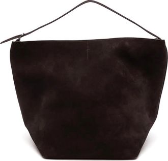 Toteme Belted Suede Tote Bag