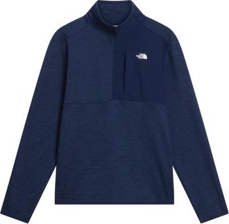 The North Face Performance Fleece 1/4 Zip Fleecepullover f&uuml;r Herren | blau