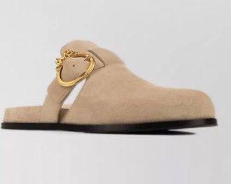 Dior leather mules