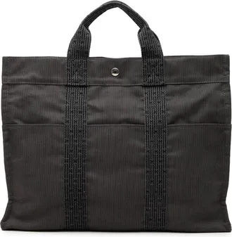 Herm&egrave;s Pre-owned Hermes Canvas Herline MM Unisex UOMSSR6TAZ6A4EJX