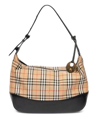 Burberry check-print shoulder bag - Neutrals