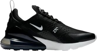 Nike Air Max 270 Sneaker in Black / White Mesh Women Low-Top