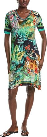 Johnny Was The Janie Favorite V-Neck Swing Mini Dress