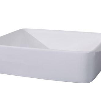 Tikamoon Lavabo cer&aacute;mica colocar ba&ntilde;o blanco nuevo tikamoon