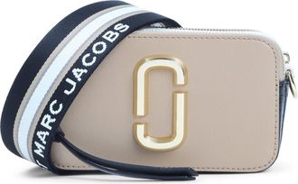 Marc Jacobs The Snapshort Shoulder Bag In Camel Leather-Donna