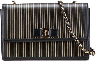 Ferragamo gold Pvc Shoulder Bag (Pre-Owned)