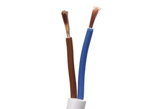 cofan Rollo 100m Manguera Blanco H05vv-f (2x1mm)